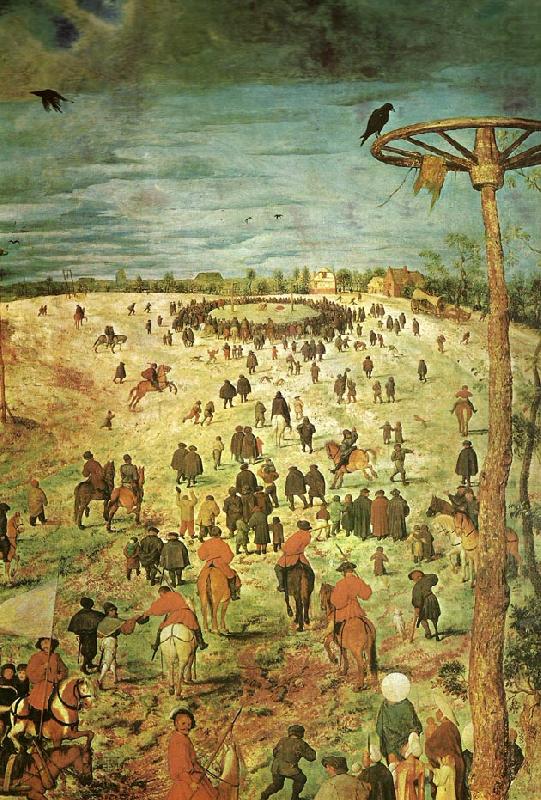 detalj fran korsbarandet, Pieter Bruegel